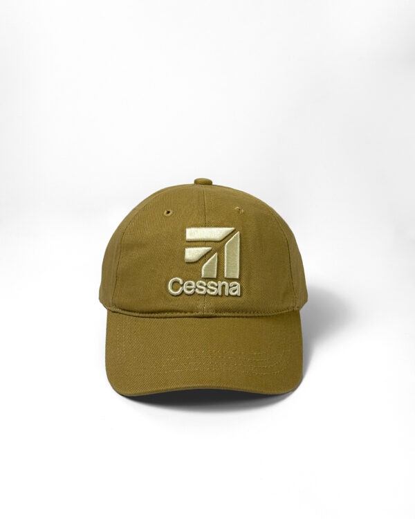 Gorra Cessna beige