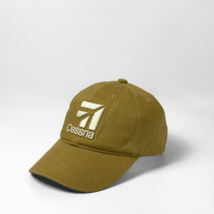 Gorra Cessna color beige