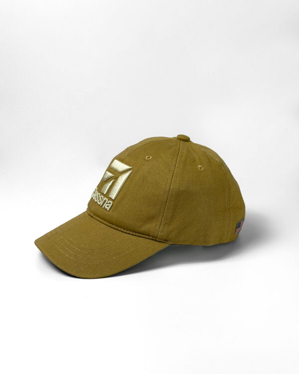 Gorra Cessna color beige