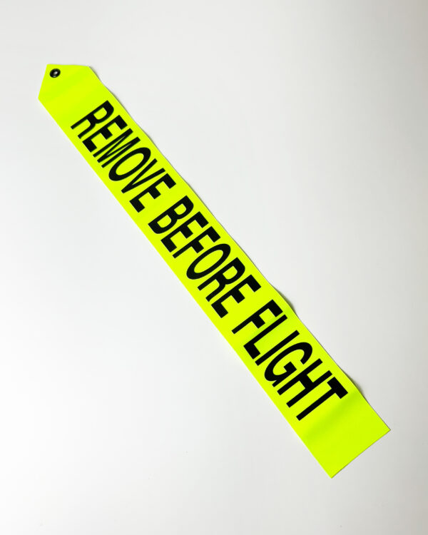 Remove before flight streamer